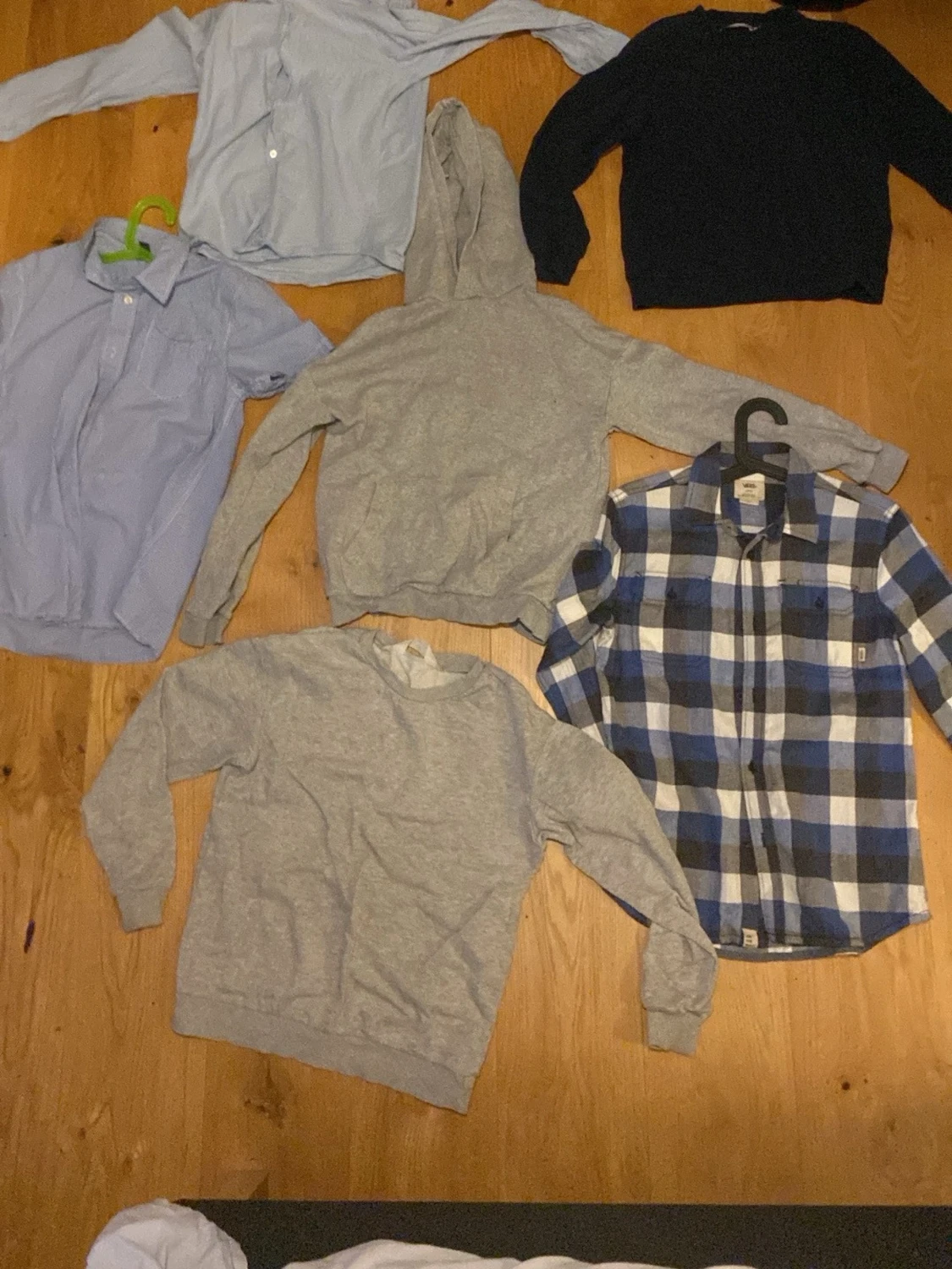 Blårutig skjorta från Vans