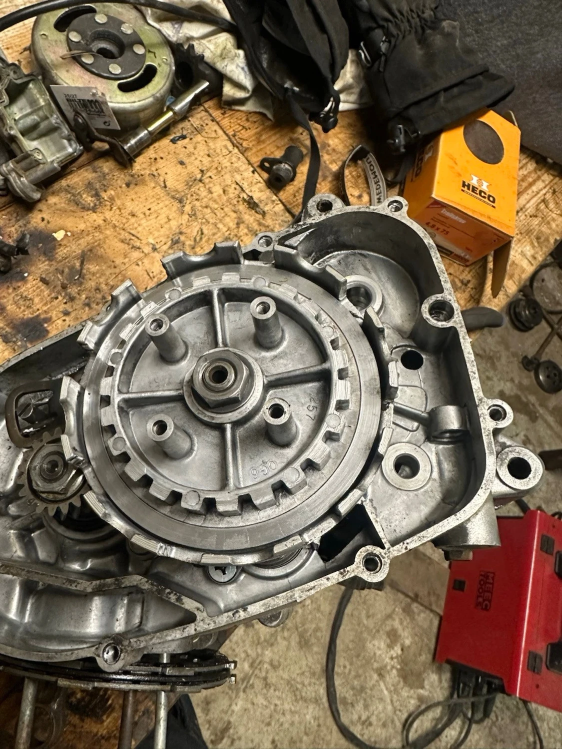 Motordel till Yamaha moppe - 3