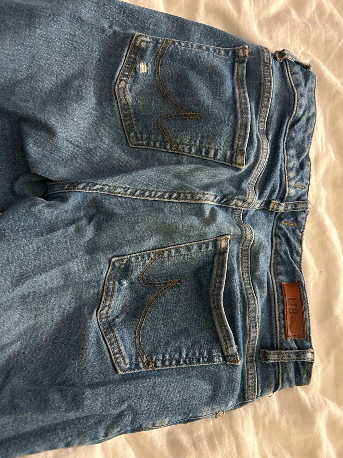 Blå bootcut jeans från LTB - 2