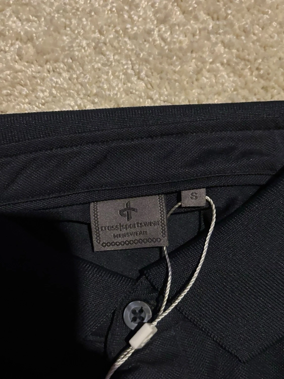 Marinblå pikéskjorta Cross Sportswear - 1