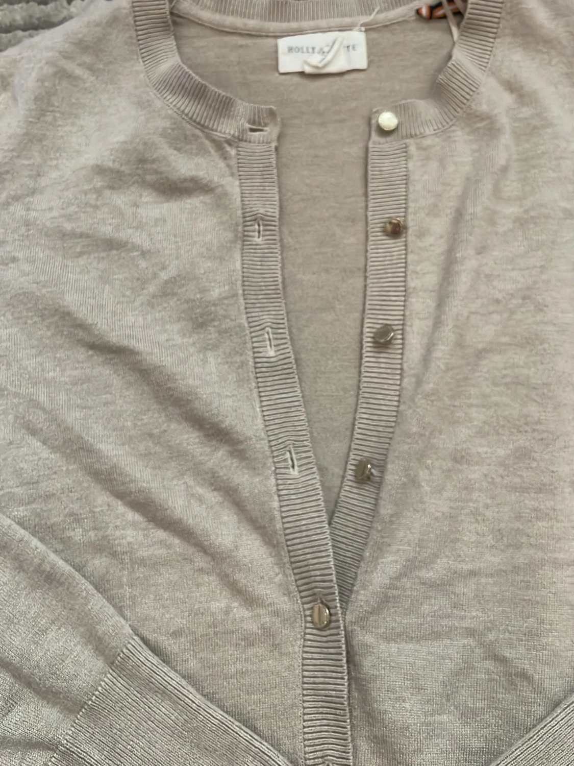 Beige kofta från Holly & Whyte by Lindex  - 1