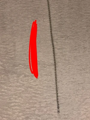 8mm 60cm 925 silver cordell halsband - Använts 3-4 gånger