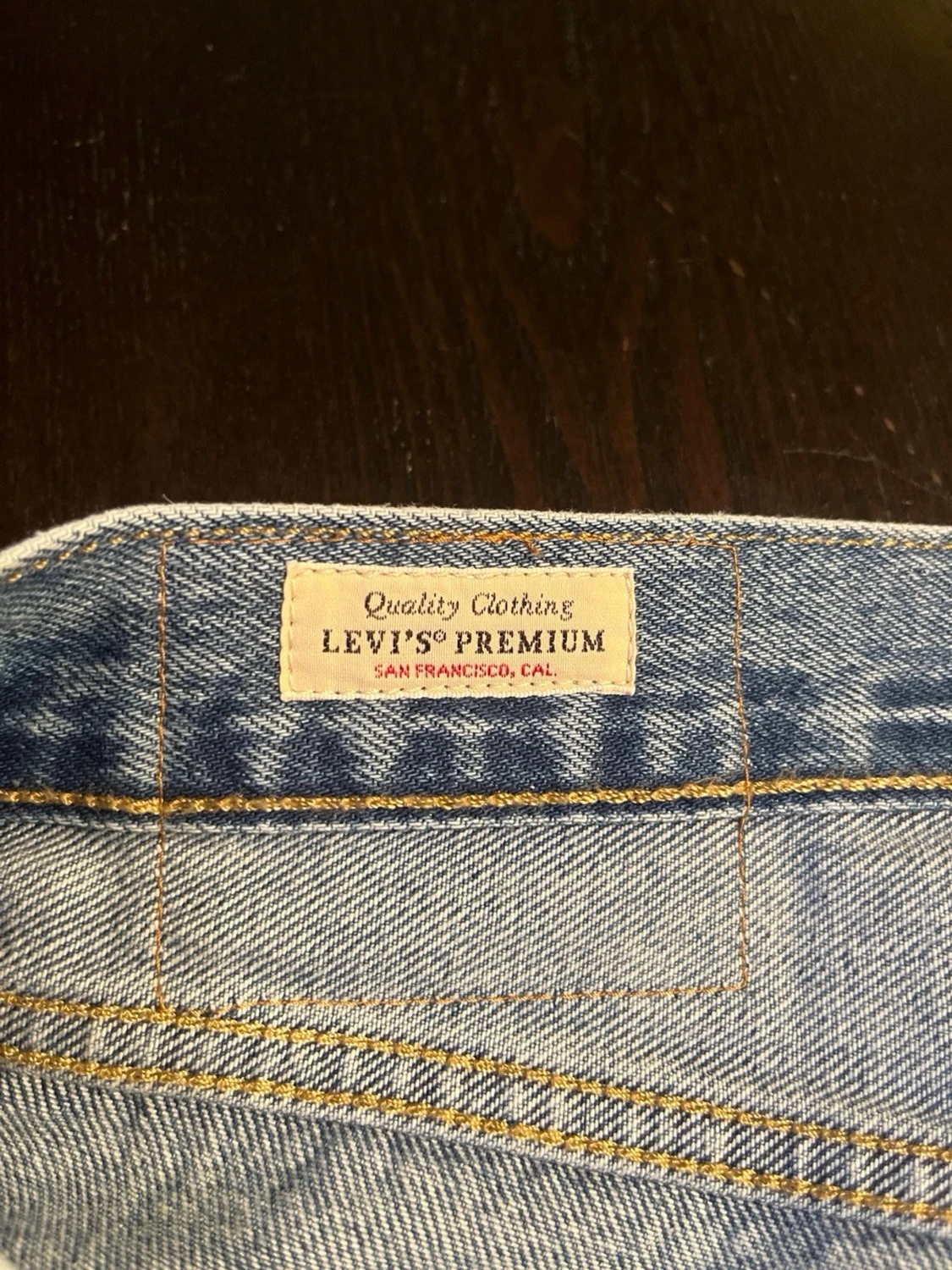 Helt nya ljusblåa Levis jeans   - 3