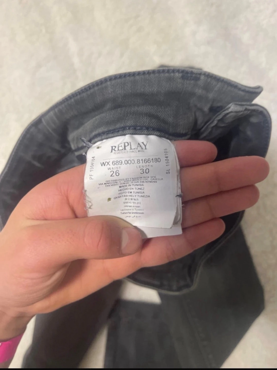 Gråa skinny jeans från Replay - 2