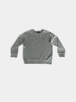 Ralph Lauren sweatshirt  - Jag säljer en ljusgrå sweatshirt av Ralph Lauren. Storlek M (10-12) barnstorlek. Den har används ett tag men har fortfarande ett fint skick. 