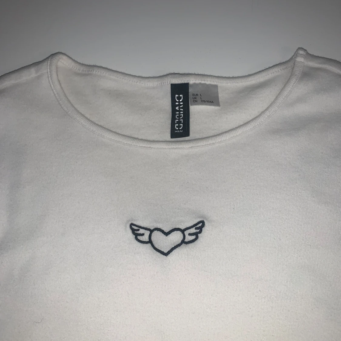 Vit långärmad topp - 2