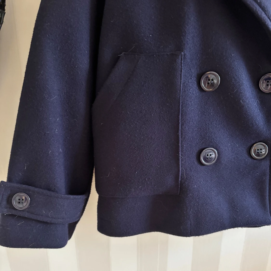 Marinblå kappa - 2