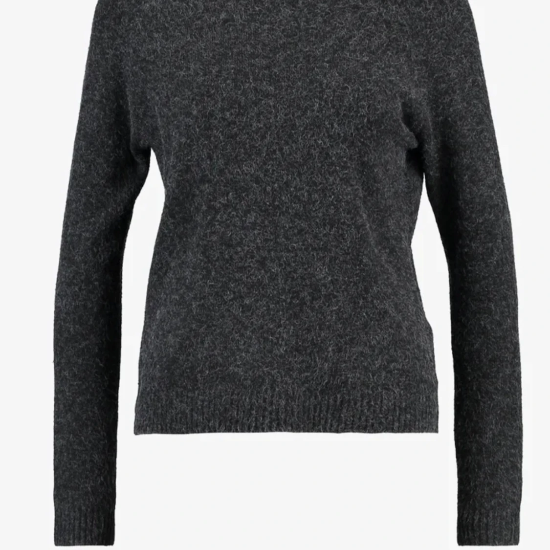 Mörkgrå/svart stickad tröja från Vero Moda