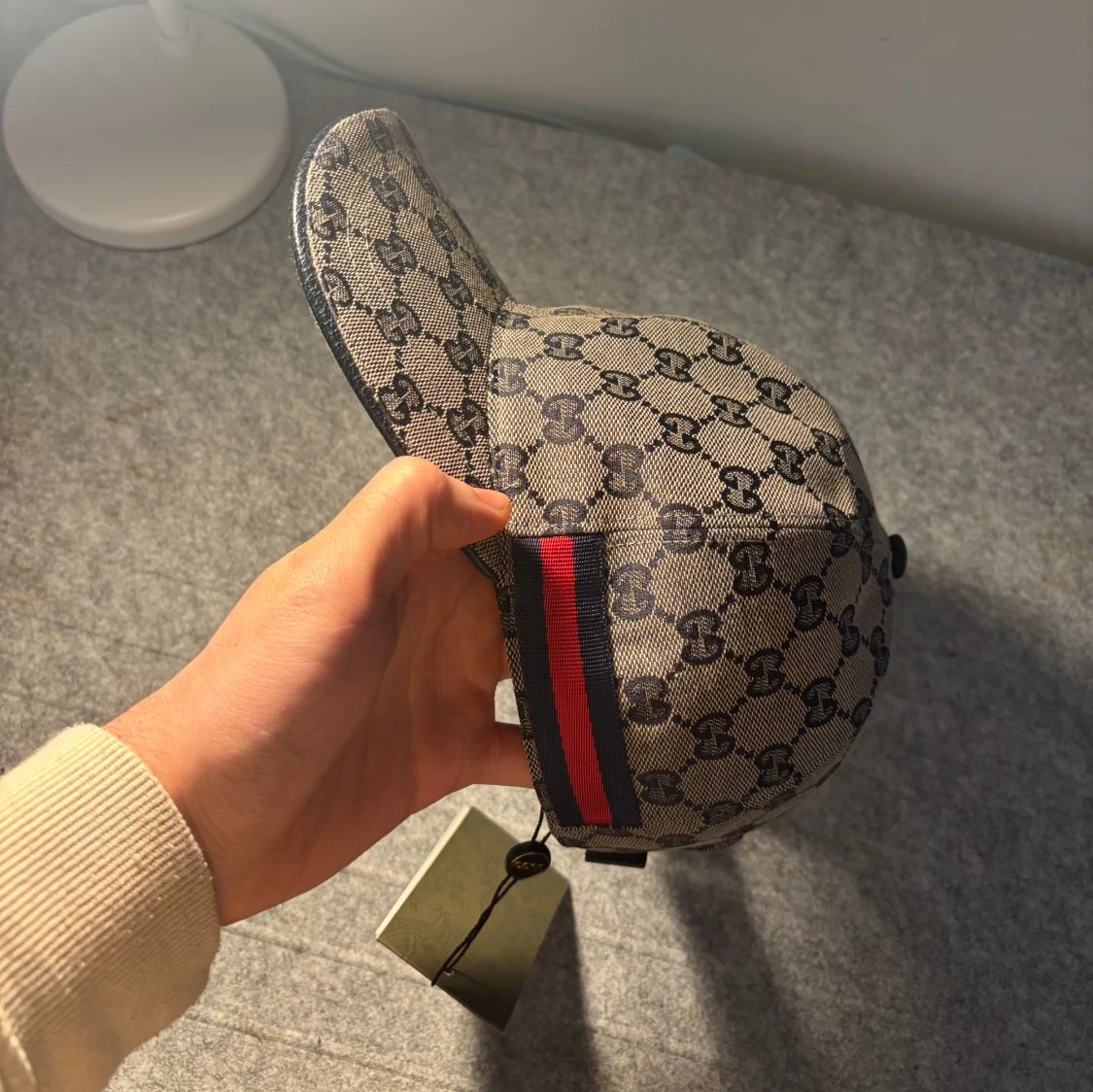 Beige gucci keps - 3