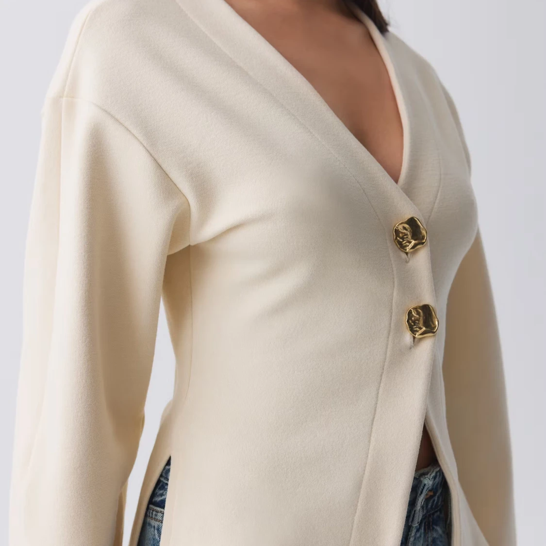 Ginatricot - Button cardigan  - 2