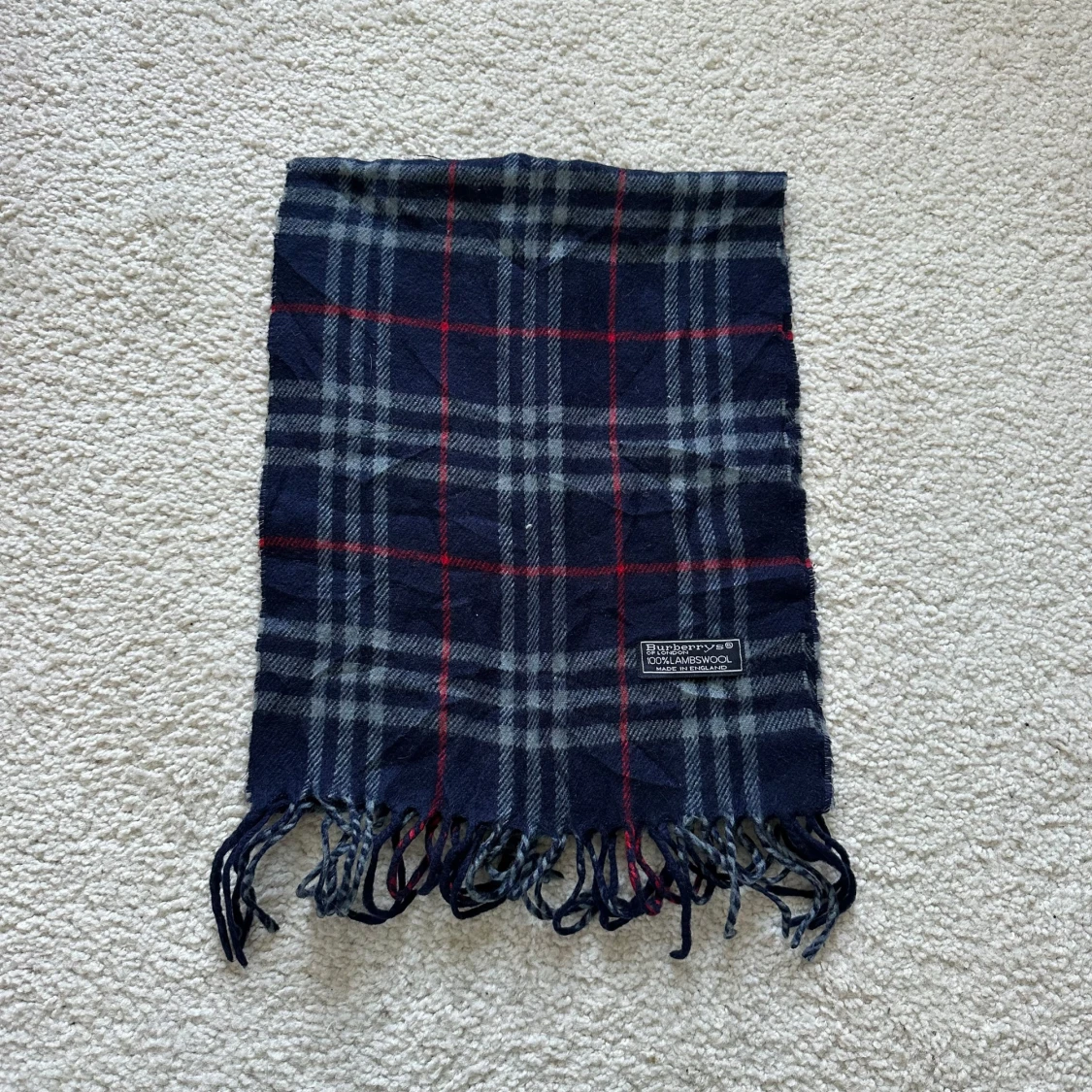 Rutig halsduk från Burberry - 2