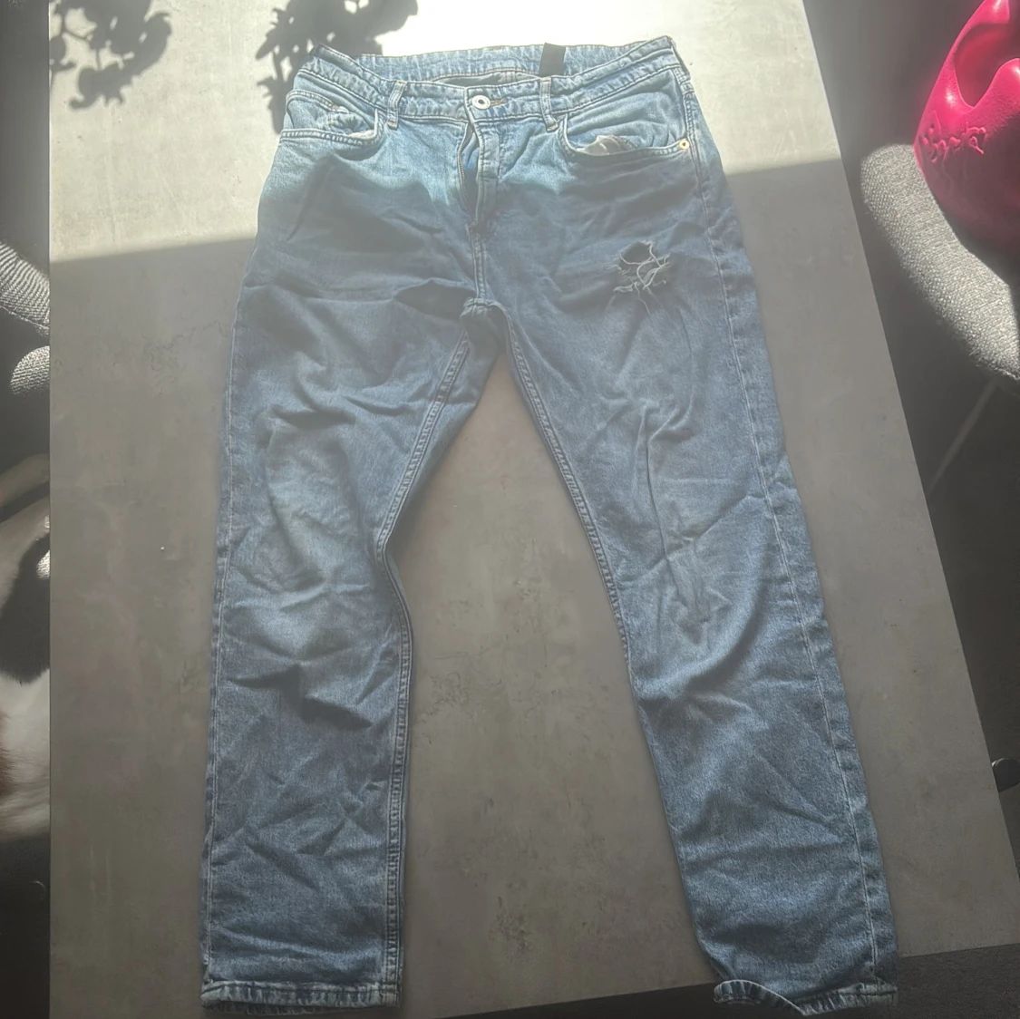 Blå jeans