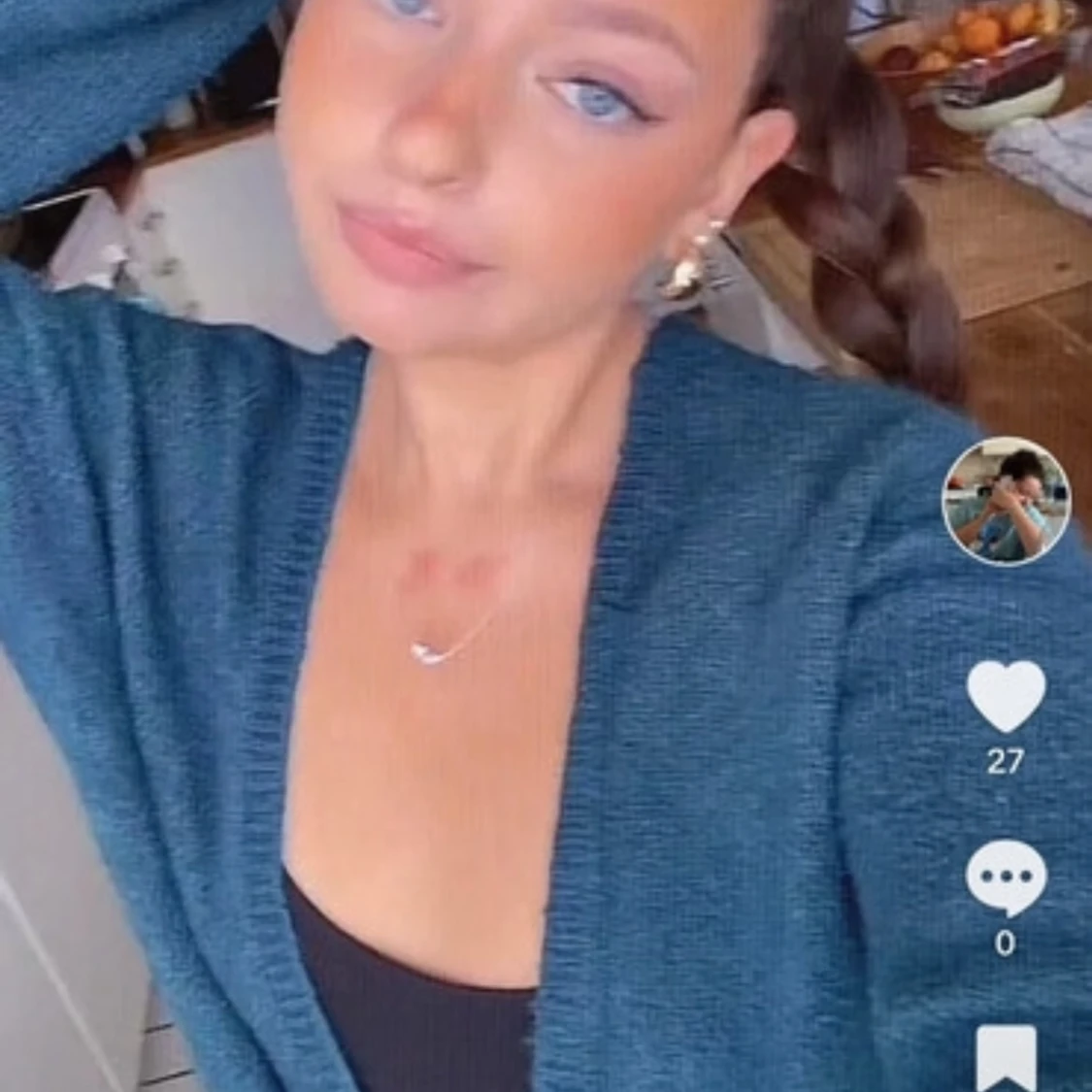 Mörkgrön omlottkofta från Linn Ahlborg x NA-KD - 2