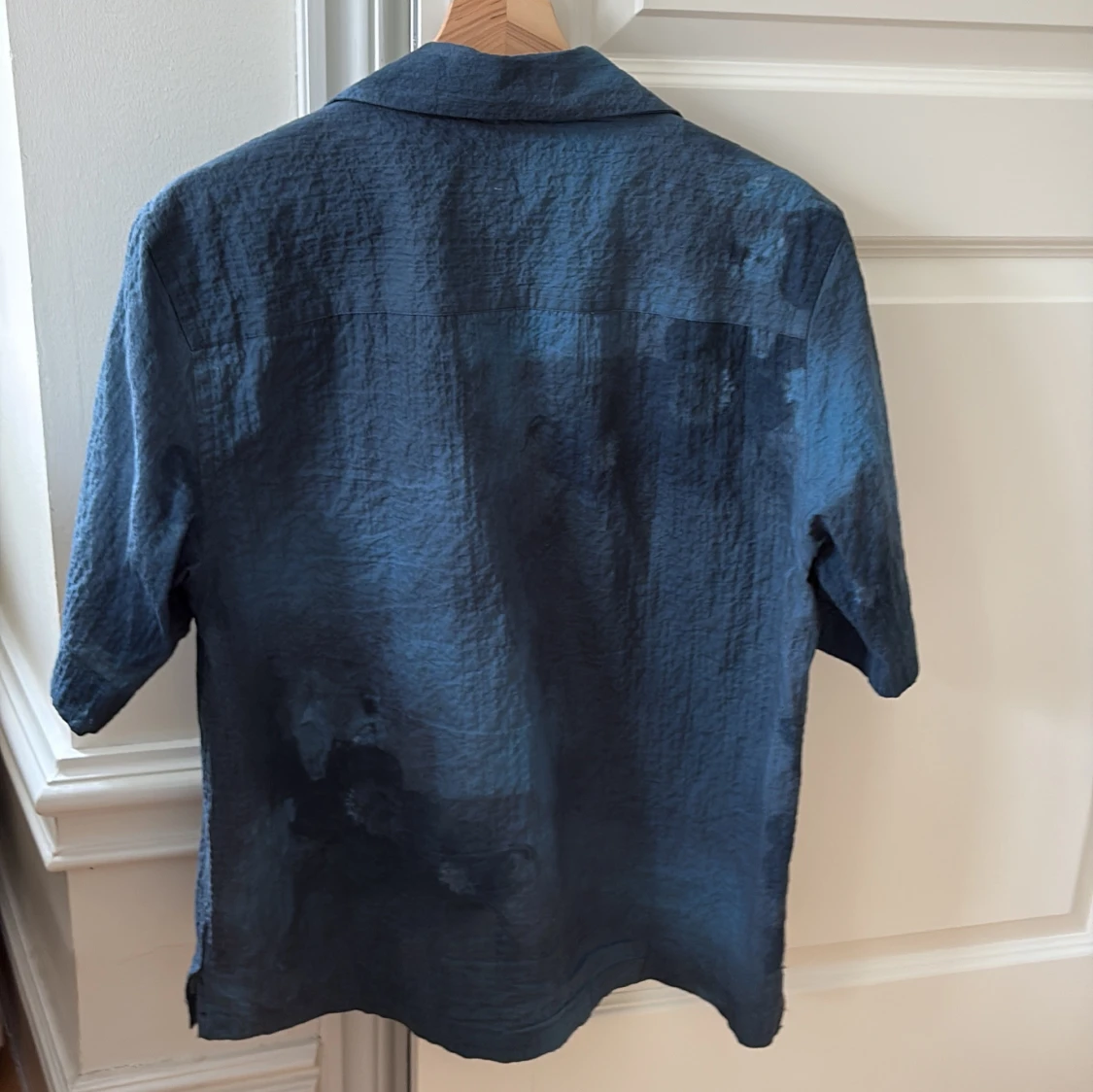 Blå kortärmad skjorta från Zara - 1