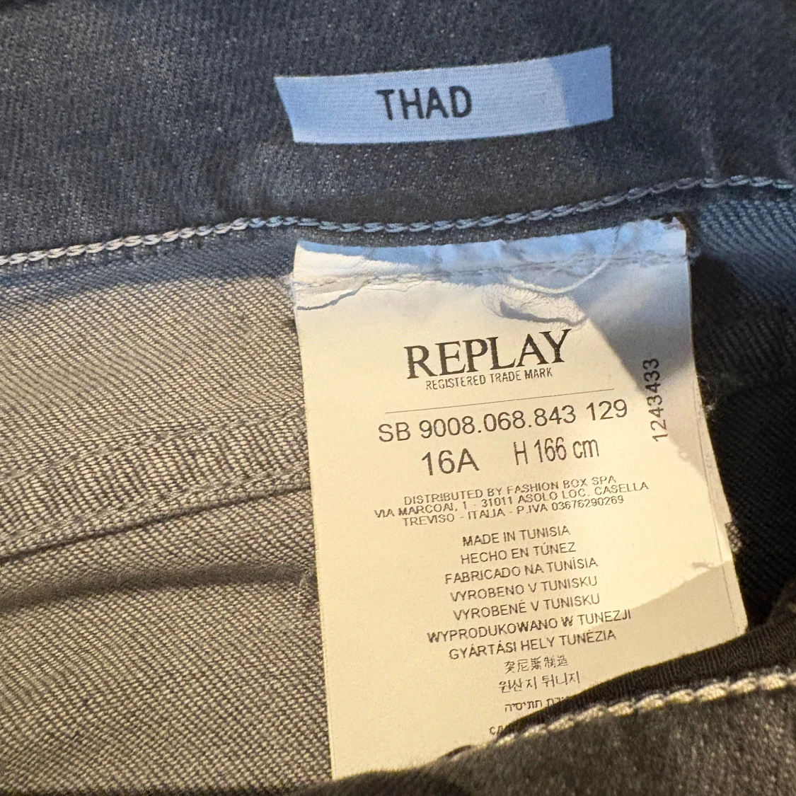 Grå jeans från Replay - 2