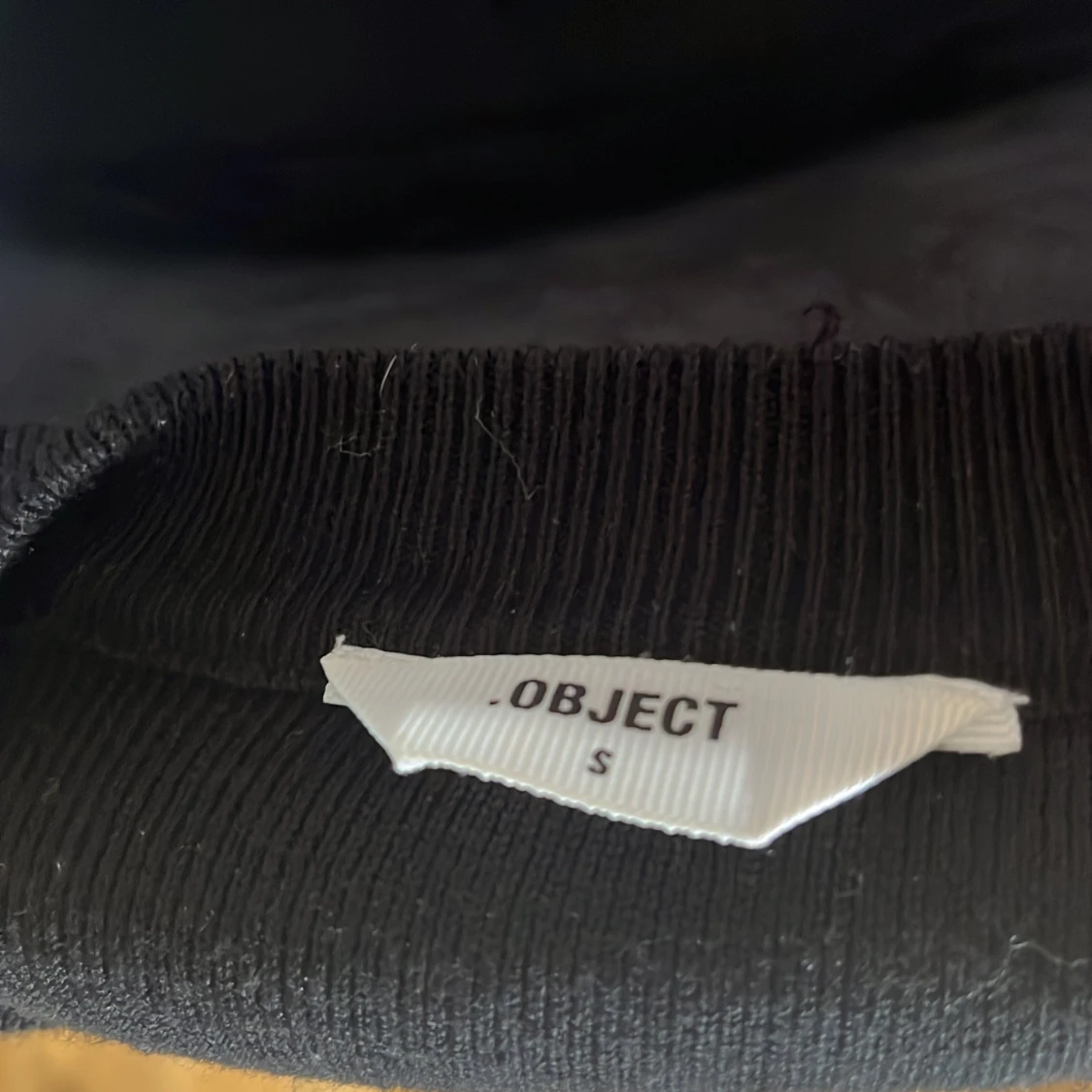 Randig svartvit tröja från Object - 2