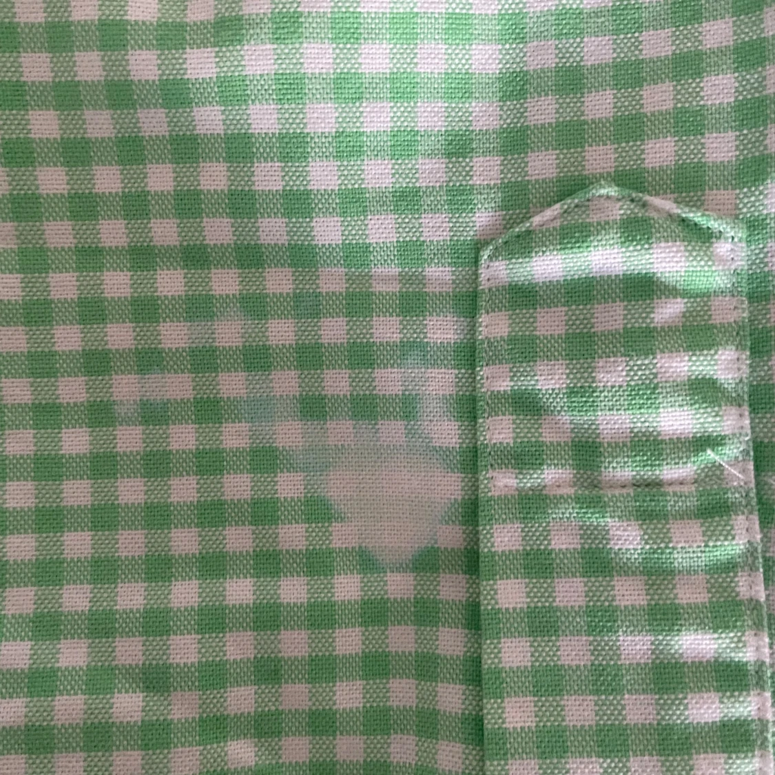 Grön- vit rutig skjorta från Ralph Lauren strl S - 3