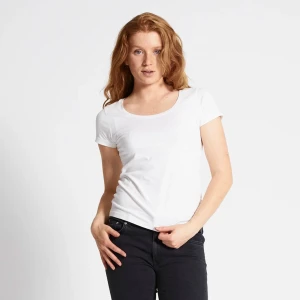 Basic t-shirt i svart och vitt - Enkel och stilren t-shirt i både svart och vitt. Modellen har rund halsringning och korta ärmar. Passformen är normal och materialet känns mjukt mot huden, perfekt till jeans eller shorts. T-shirten är tillverkad i bomull för en skön känsla hela dagen. Den svarta är i storlek S och den vita i xs . Säljer båda för sammanlagt 60kr