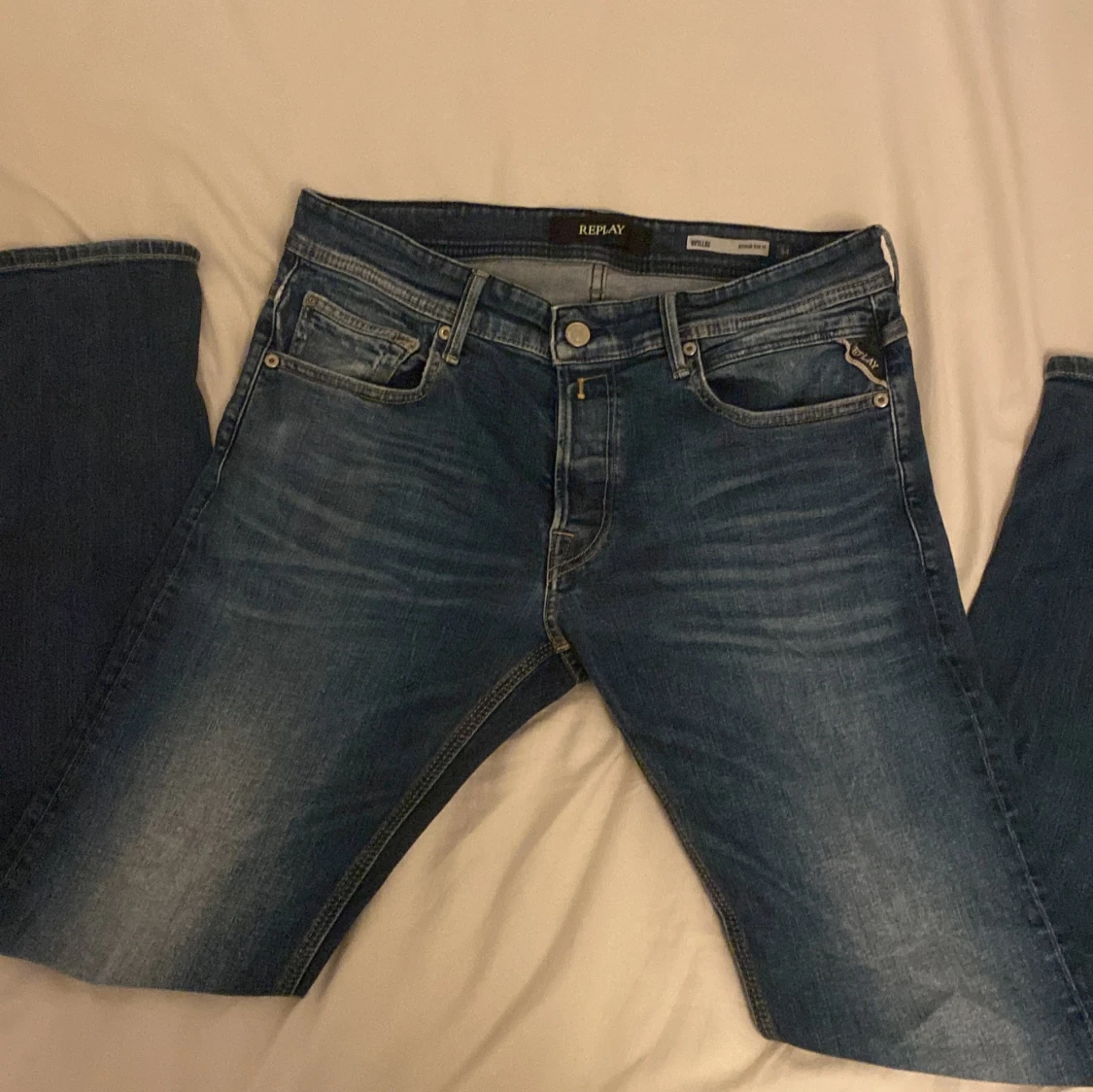 Blå Replay Willbi jeans slim fit - 1