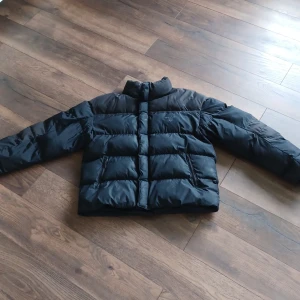 Svart pufferjacka från GANT - Säljer en svart pufferjacka från GANT med hög krage och två framfickor. Jackan har broderad logga på bröstet och klassisk quiltad design. Perfekt för kyliga dagar när du vill hålla dig varm och snygg. Ordinarie pris 2200