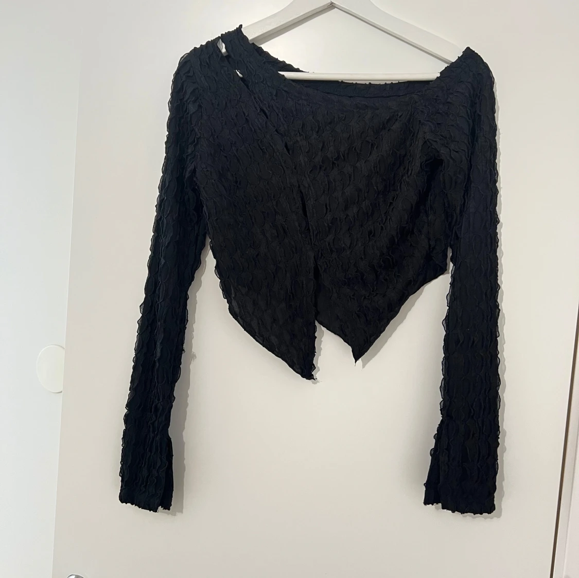 Svart långärmad topp - 2