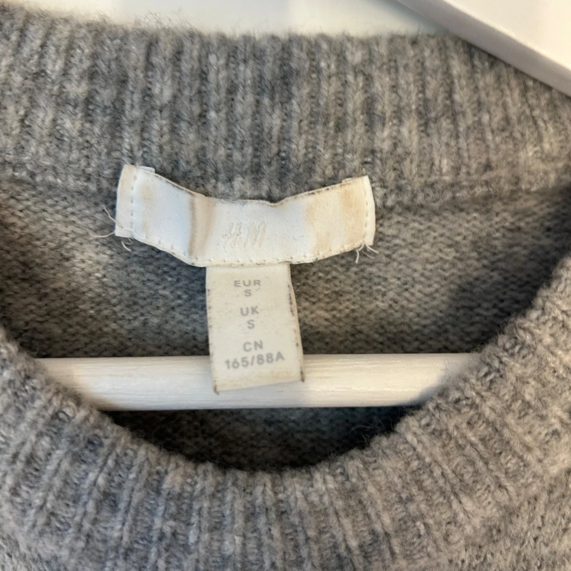 Grå stickad tröja från H&M - 2