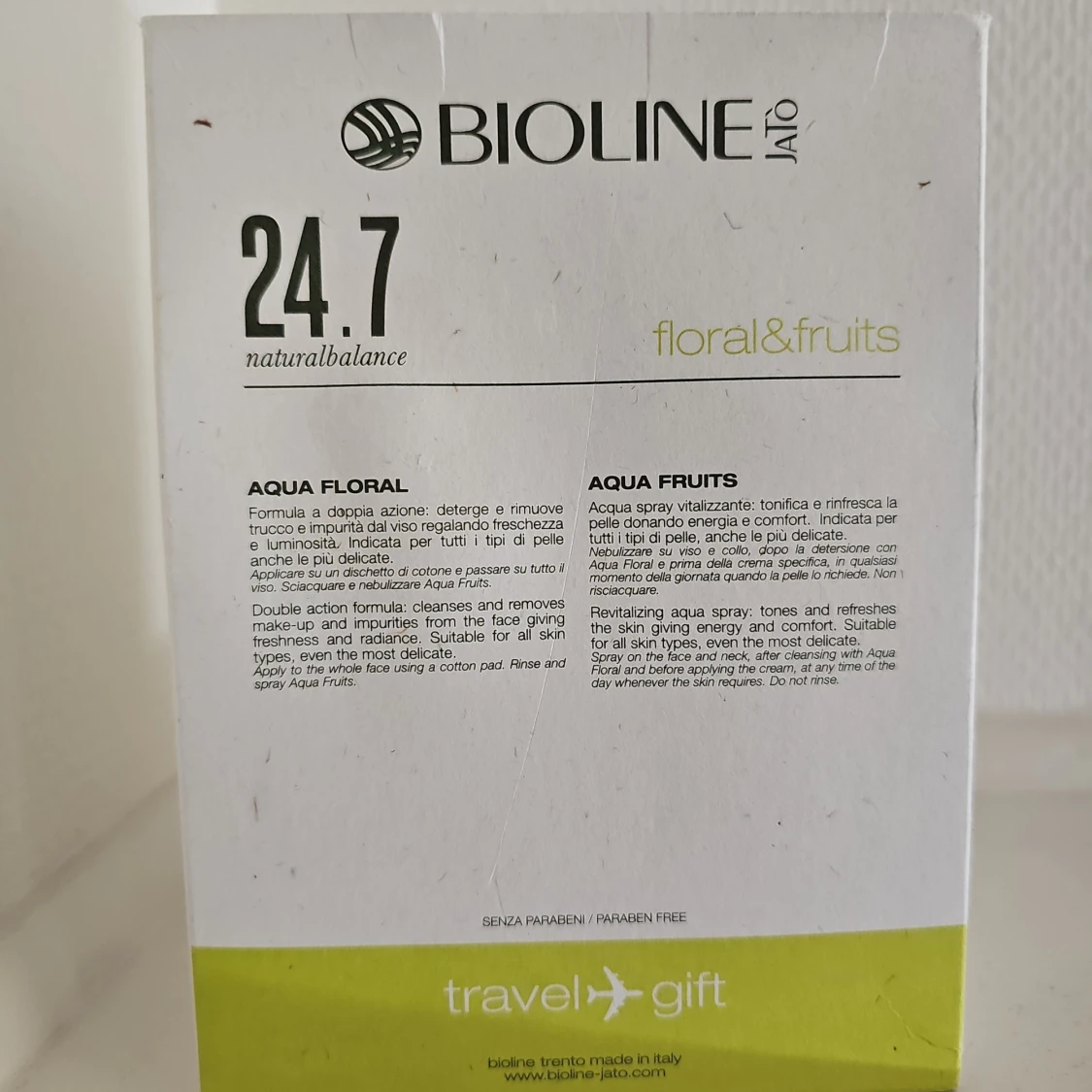 Bioline 24.7 Travel Gift Set floral&fruits  - 1