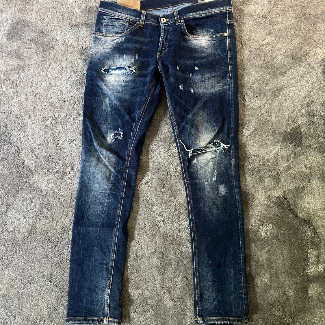 Dondup destroyed Geroge blå jeans