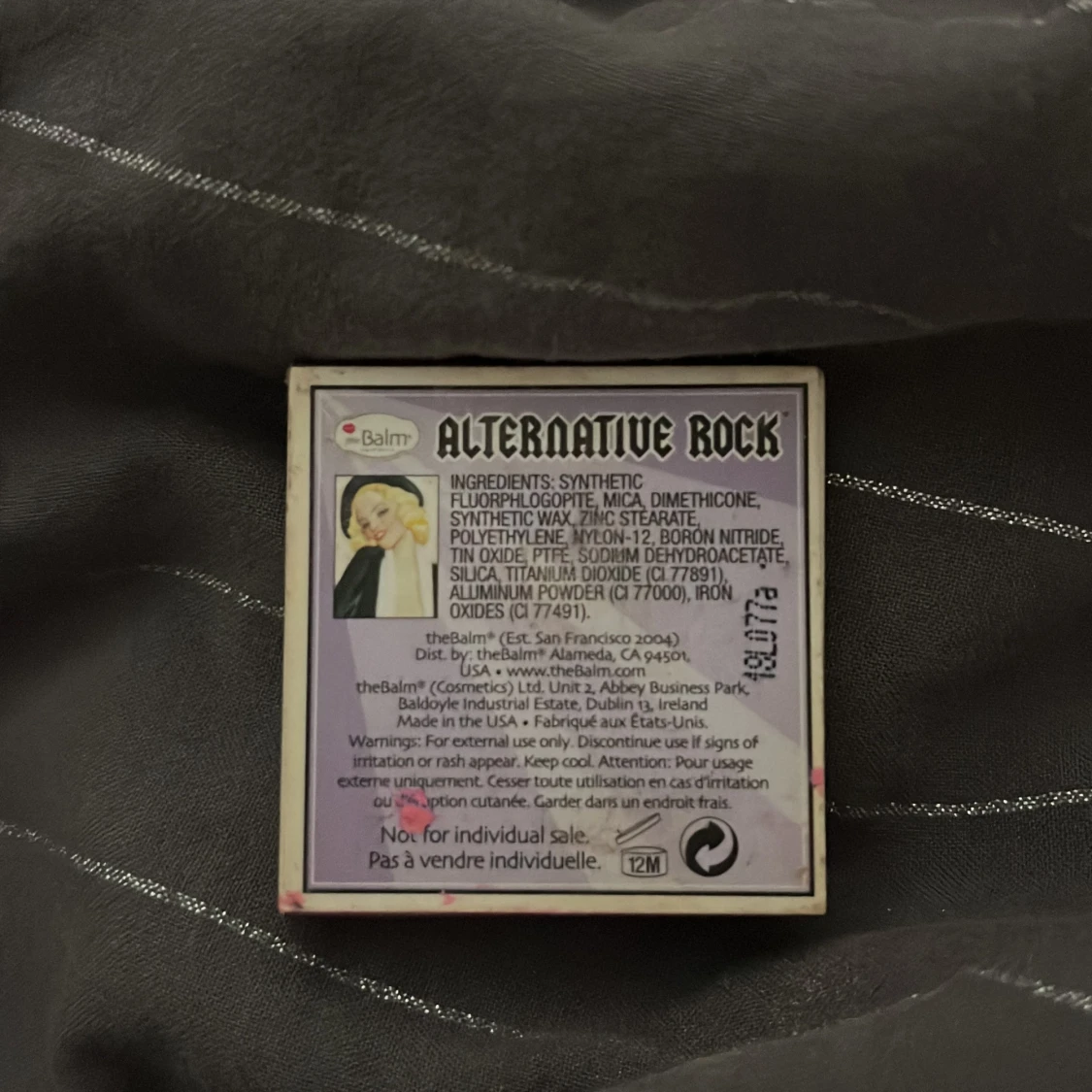 Alternative Rock ögonskugga 'Take It For Granite' - 2