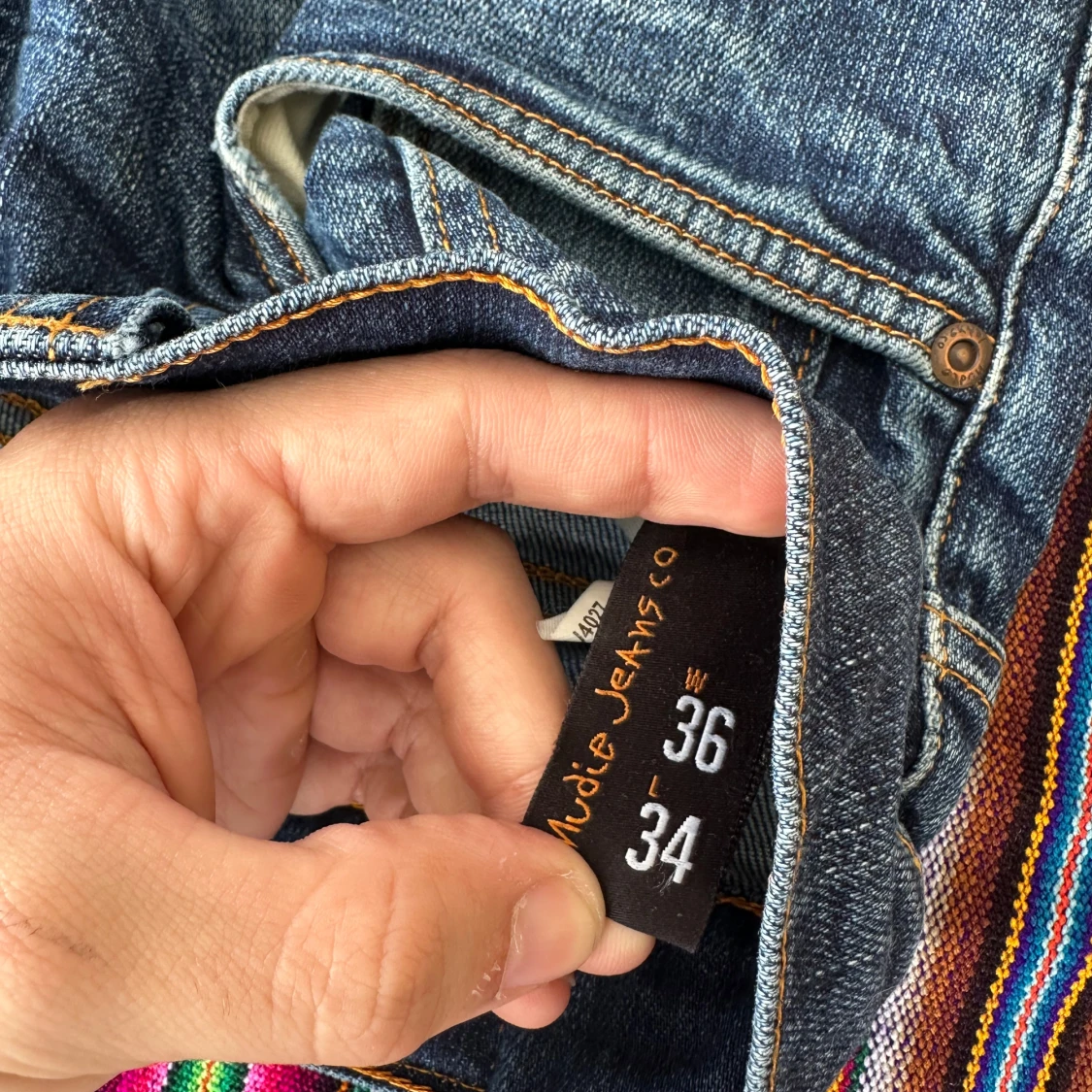 Blå jeans från Nudie Jeans Co - 3