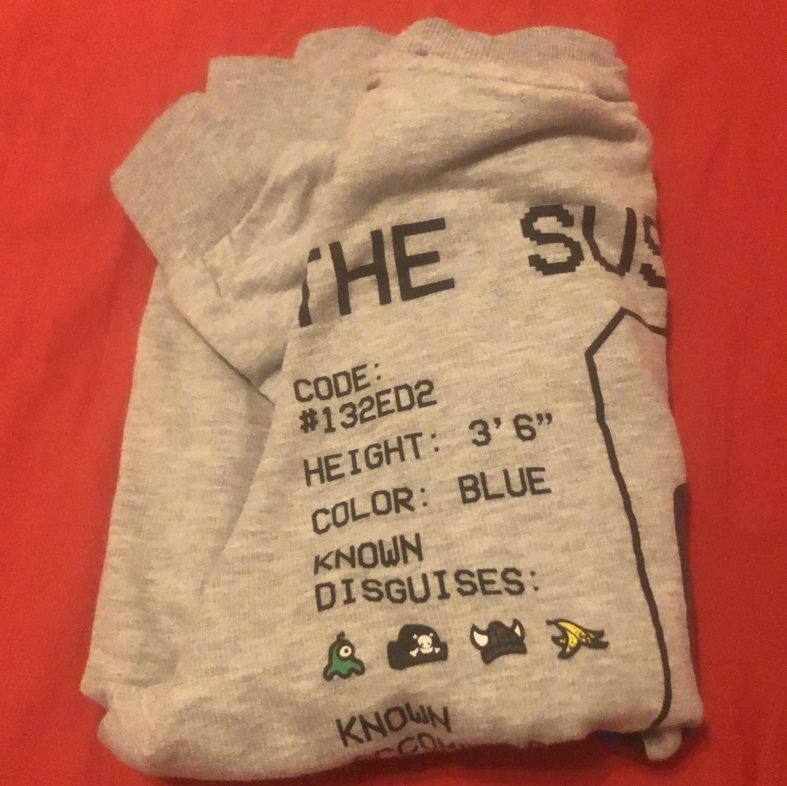 Grå Among Us sweatshirt - 3