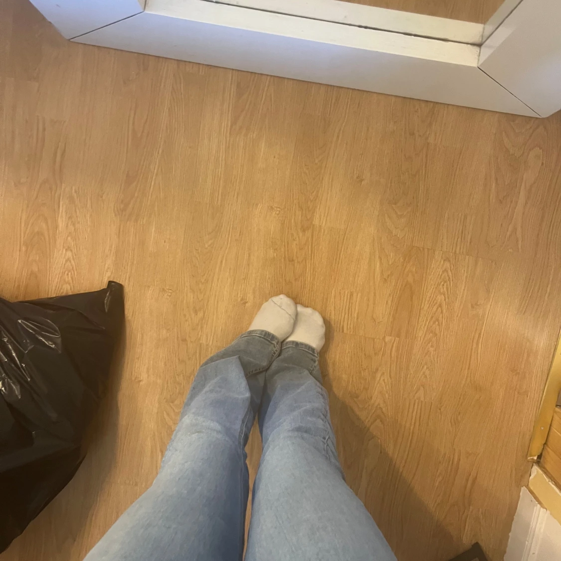 Blå jeans från Gina - 3