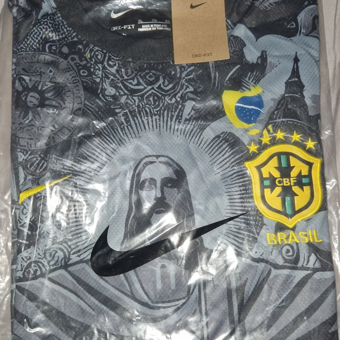Brasilien Jesus Special Nike Fotbollströja  - 3