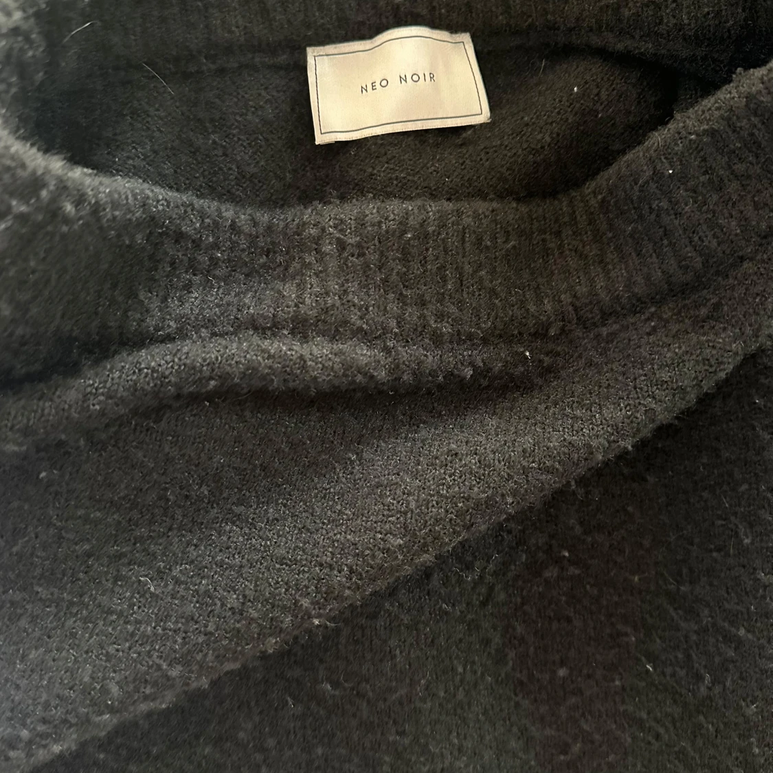 Stickad lång kjol neo noir - 3