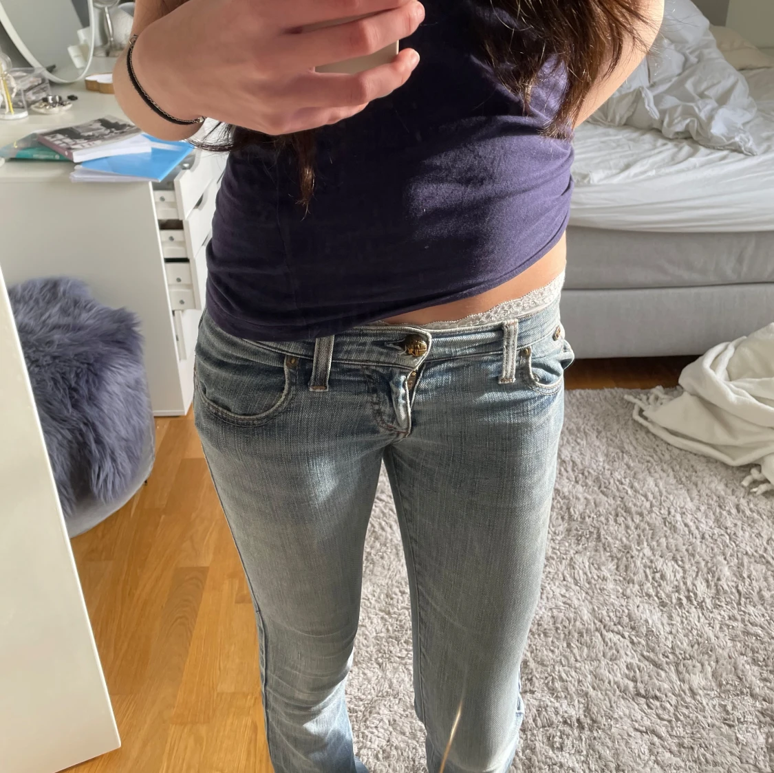 Miss sixty lågmidjade bootcut jeans - 1