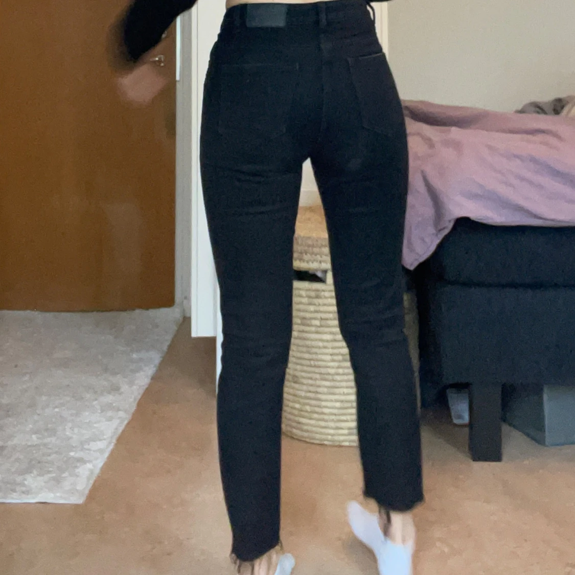 Svarta jeansbyxor (NYA) - 3