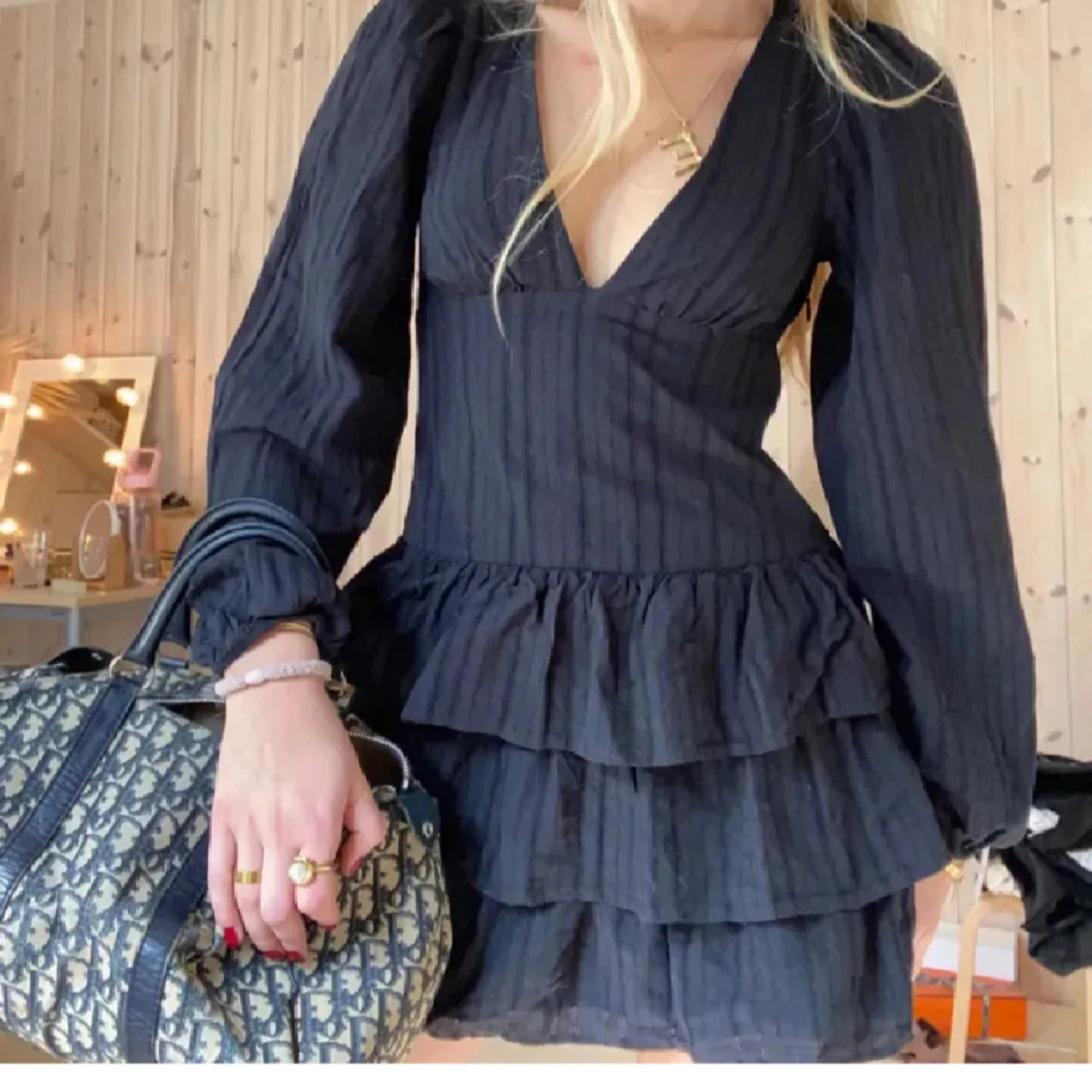 Svart Zara klänning