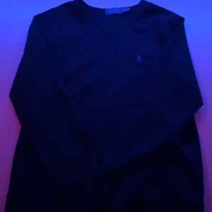 Svart tröja från Ralph Lauren - Säljer en stilren svart tröja från Ralph Lauren med det klassiska broderade logotypen på bröstet. Tröjan har långa ärmar och är perfekt för en avslappnad men ändå elegant look. Nypris: 1899kr, mitt pris: 449kr
