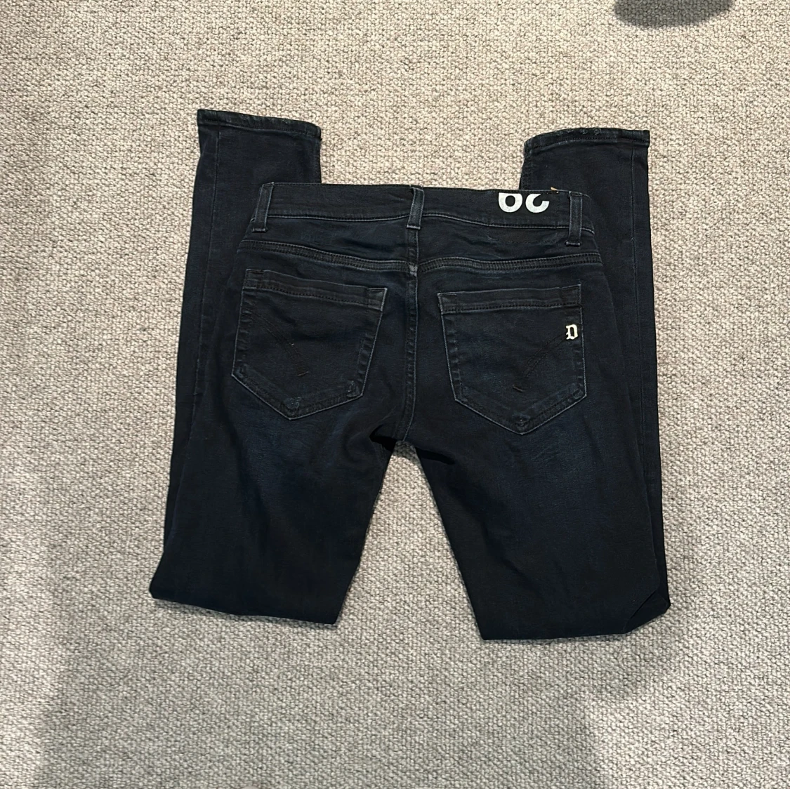 Mörk blåa dondup jeans - 1