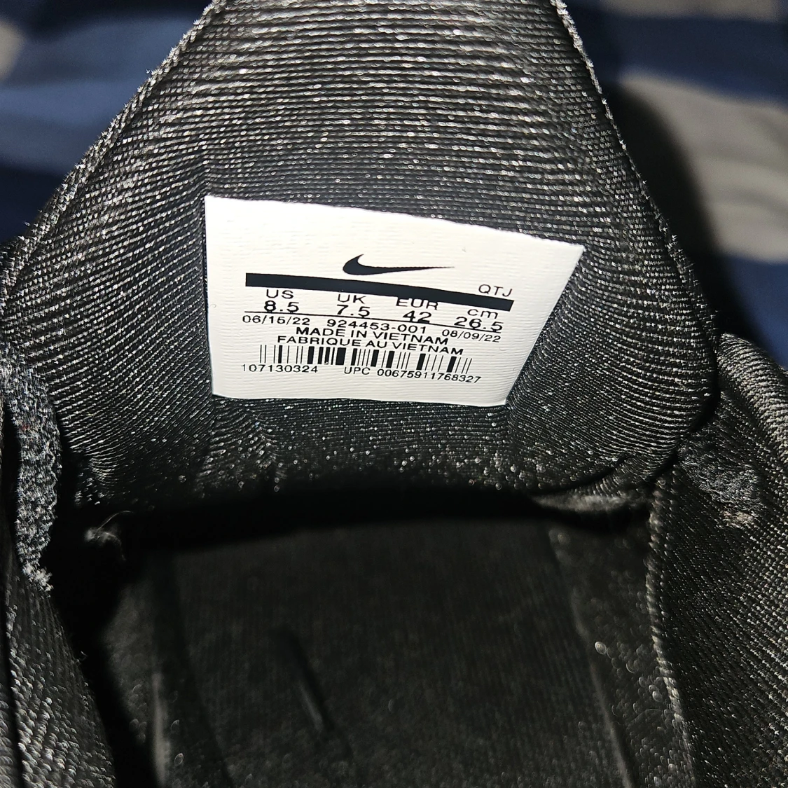 Nike Air Vapormax Plus svarta sneakers - 3