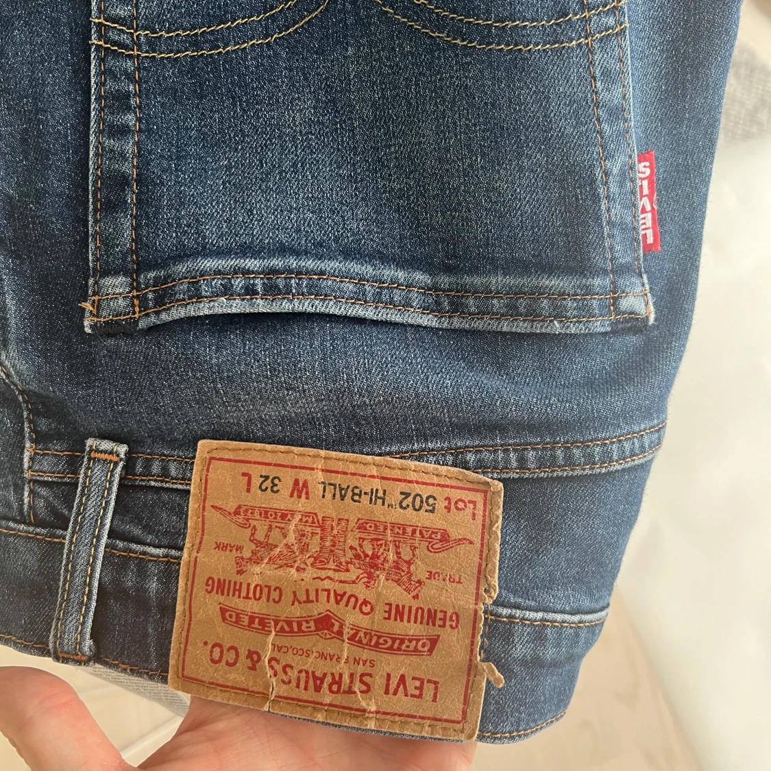 Levi's 502 blå jeans  - 2