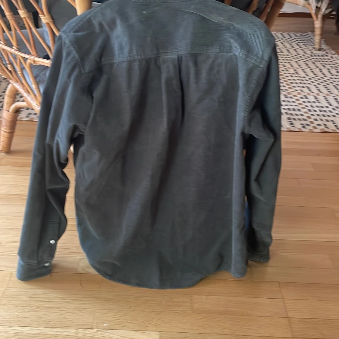 Mörkgrön  manchesterskjorta Carhartt S - 1