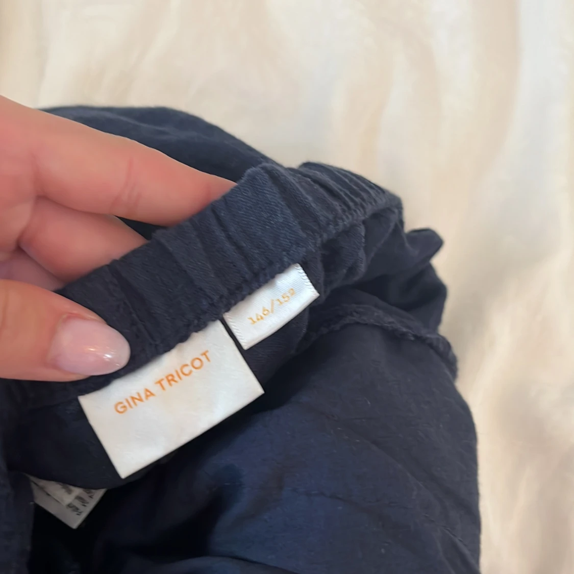 Mörkblå linnebyxor från Gina Young - 2