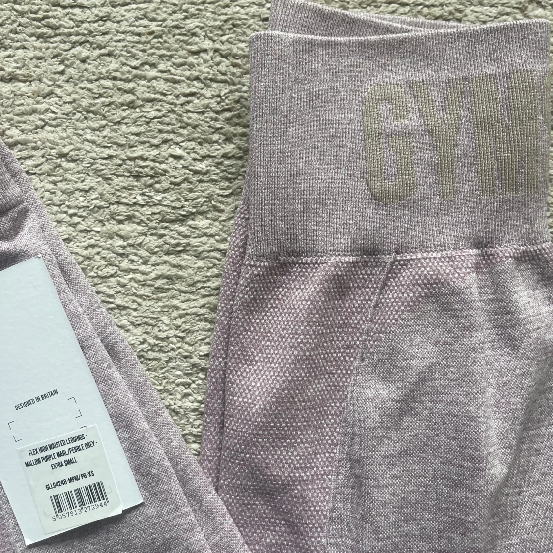 Ljuslila Gymshark Flex leggings XS - 2