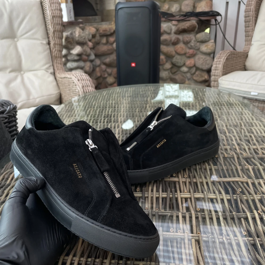  Axel Arigato Clean 90 Zip – Svart (Limited Edition)