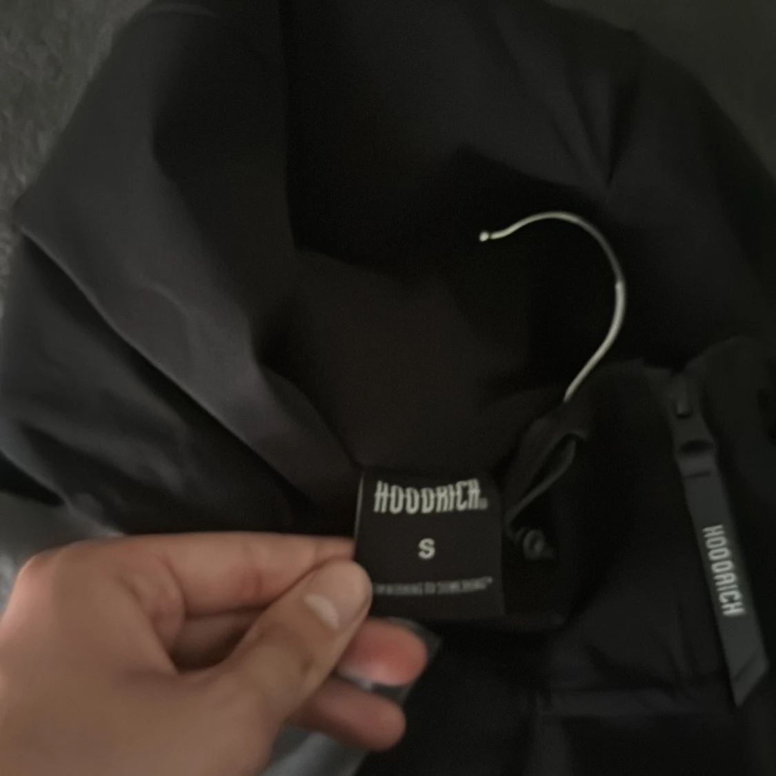 Svart och grå vindjacka från Hoodrich - 3