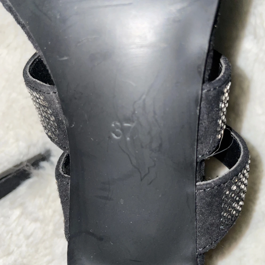 Svarta glittriga klackar från Catwalk - 3