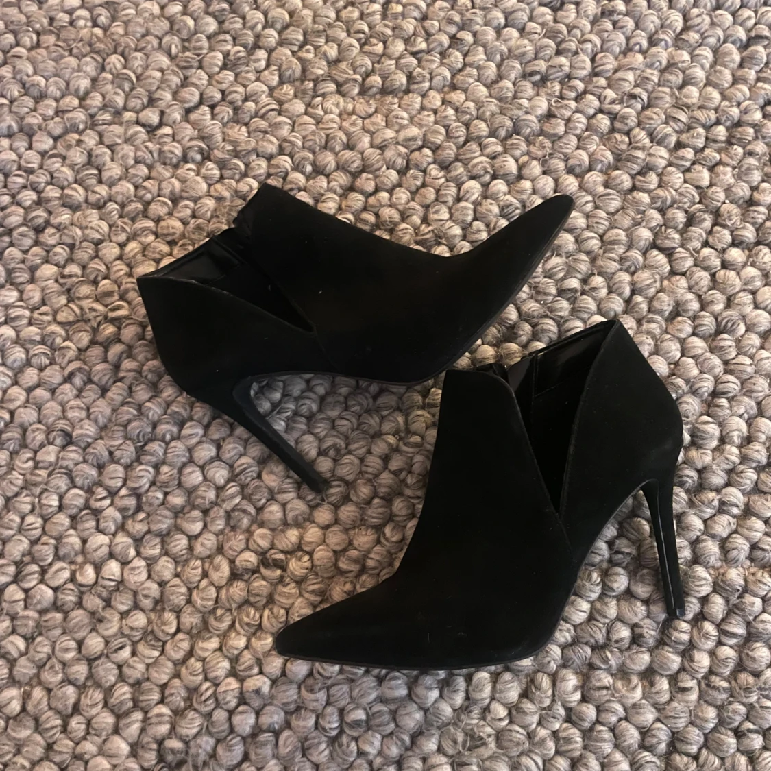 Svarta stövletter i mocka från Steve Madden - 1