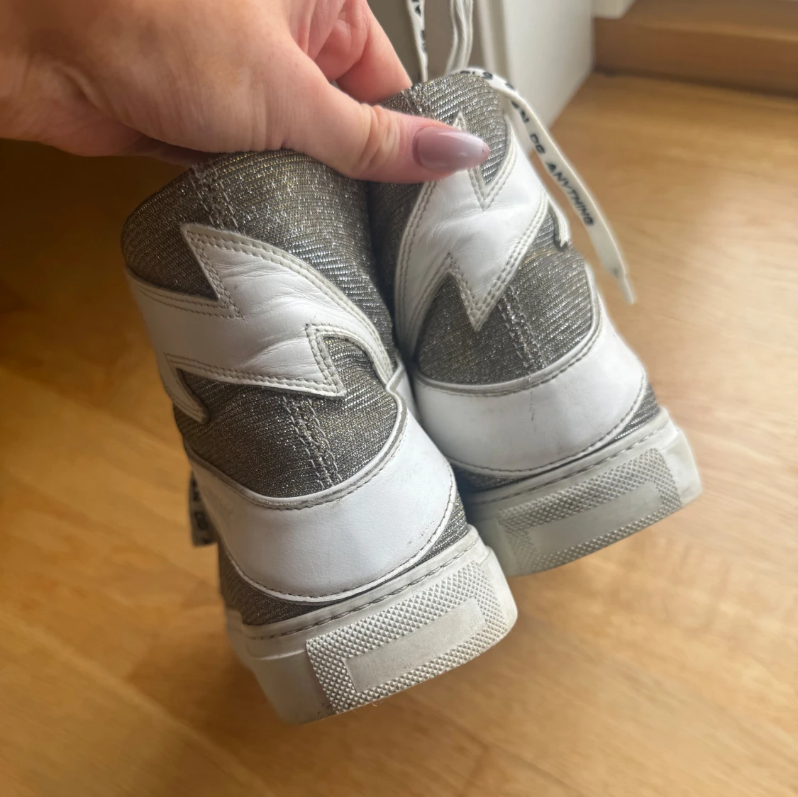 Glittriga sneakers med dragkedja Zadig Voltaire - 1