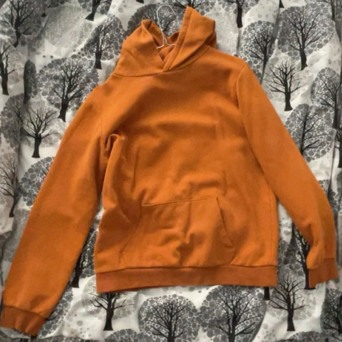 Orange hoodie
